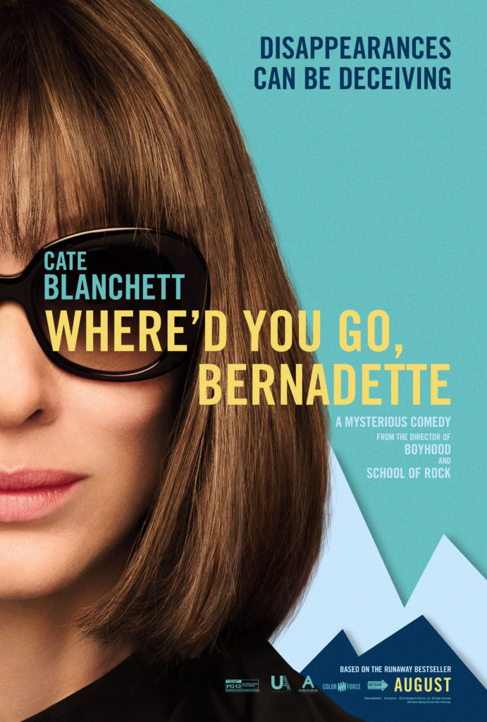 "Where'd you go bernadette, Cate Blanchett"